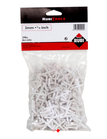 CROISILLONS 3 mm Rubi 2902