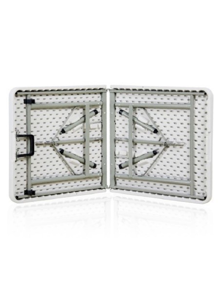 Table rectangle pliante en malette 122cm x 61 cm
