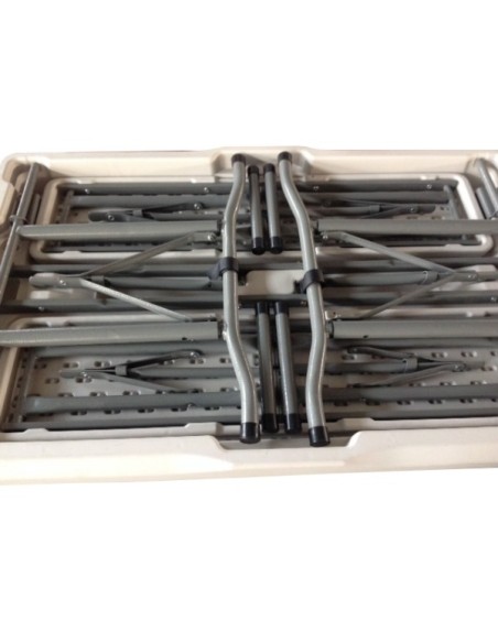 Table pliante pique nique + 2 bancs