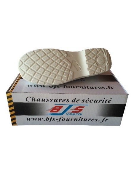Chaussures de sécurité sans lacets agroalimentaire