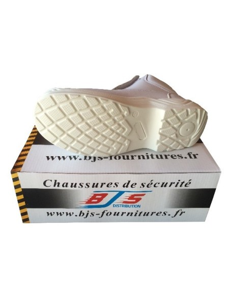 Chaussures de sécurité agroalimentaires hautes sans lacets