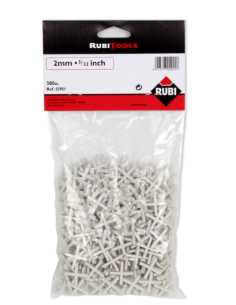 Croisillons 2 mm RUBI – Pose de carrelage précise et durable | BJS Matériel TP