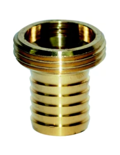 Raccord cannelé cylindrique mâle, filetage 20x27 pour tuyau Ø19 - BOUTTÉ - 2101601