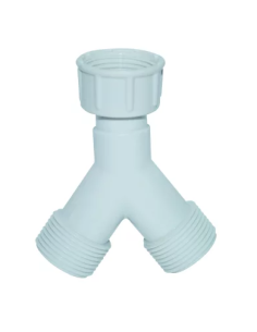 Nourrice plastique 2 voies femelle 20X27 pour machine à laver - BOUTTÉ - 1181420