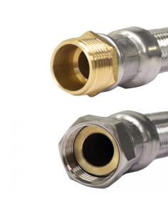 Flexible mâle femelle Ø8, filetage 12x17 - 150 mm - BOUTTÉ - 1186012 2