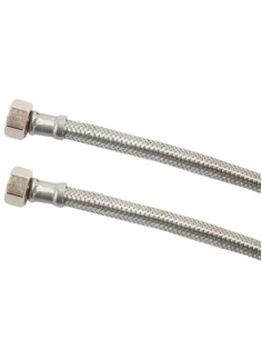 Flexible double femelle Ø8, filetage 12x17 - 500 mm - BOUTTÉ - 3156051