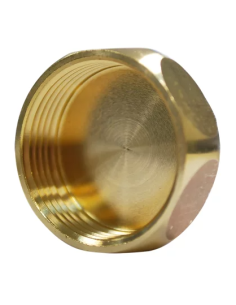 Bouchon femelle 300 en laiton, filetage 20x27 - BOUTTÉ - 2122415