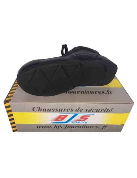 Chaussures basses de sécurité en cuir BJS