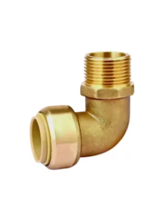 Raccord Toutub coude mâle, filetage 15X21, raccord Ø14 - BOUTTÉ - 3186652