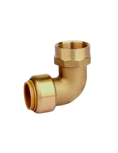 Raccord Toutub laiton coude femelle Ø12, raccord Ø12 - BOUTTÉ - 318607