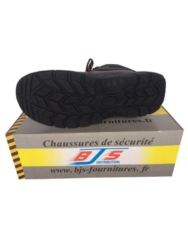 Chaussures montantes de sécurité cuir BJS