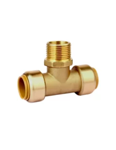 Raccord Toutub laiton té mâle filetage 15x21 - Ø16 - BOUTTÉ - 3186539