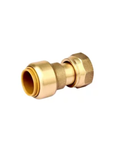 Raccord Toutub laiton union femelle tournant Ø12, filetage 12x17 - BOUTTÉ - 3186959