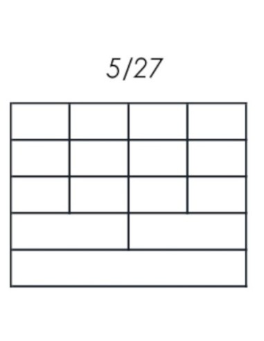 Casier de rangement en plastique avec 15 tiroirs