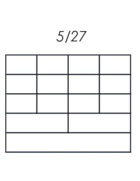 Casier de rangement en plastique avec 15 tiroirs