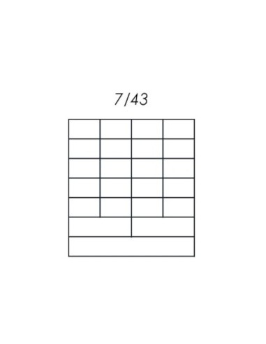Casier de rangement en plastique avec 23 tiroirs