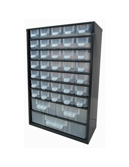 Casier métal avec 38 tiroirs