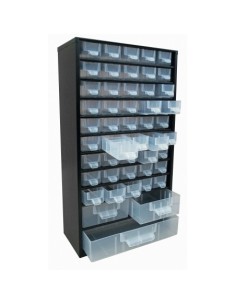 Casier métal avec 48 tiroirs