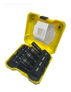 COFFRET 20 EMBOUTS VISSAGE ET DOUILLES CHOC - STAR BLOCK