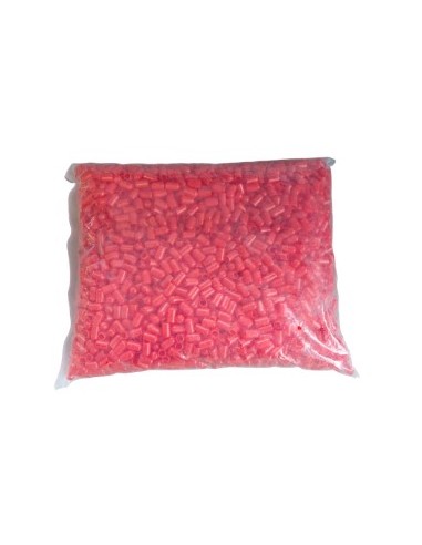 Bouchons de protection bout rouge pour tuteurs droits – Sécurité et finition professionnelle