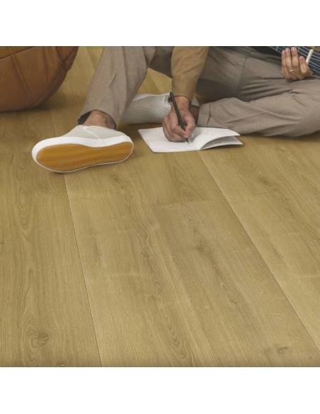 Capture - Chêne chaud naturel brossé - Sols stratifiés - QUICK STEP