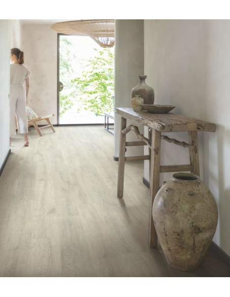 Classic - Chêne vieilli patiné blanc - Sols stratifiés - QUICK STEP