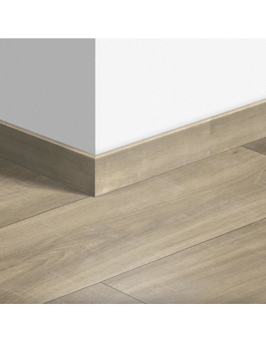 Plinthe standard - Chêne Havanna naturel aspect raboté -Sols stratifiés - LAC