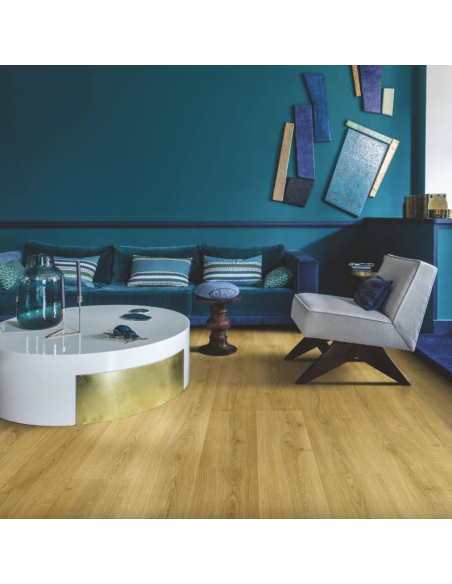 Bloom Chêne Fumé Ramageux LVT Rigide ss couche intégrée 5+1 Class 33 Gdes lames