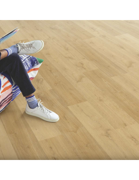 Bloom Chêne élégant nat LVT Rigide ss couche intégrée 5+1 Class 33 Gdes lames