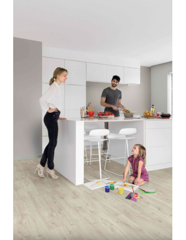Blos Chêne canyon beige LVT Rigide ss couche intégrée 4+1 Class 33 standard