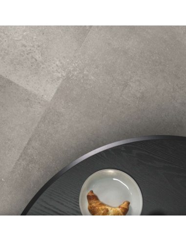 Oro Roche bétonné LVT Rigide ss couche intégrée 4+1 Class 33 Dalle standard