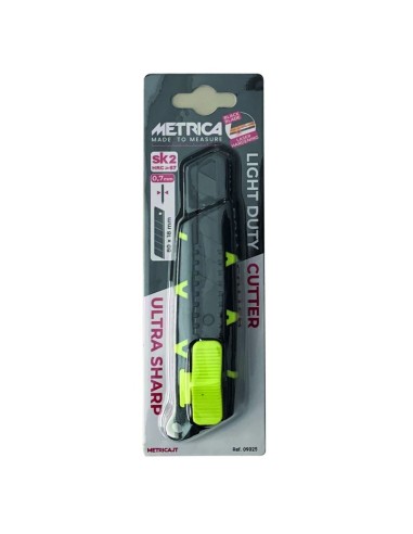CUTTER BLACK BLADE POCKET SIZE 18 MM “LE ZEBRA” - 09025 - METRICA
