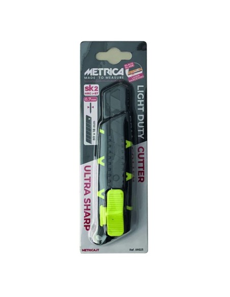 CUTTER BLACK BLADE POCKET SIZE 18 MM “LE ZEBRA” - 09025 - METRICA