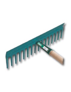 Râteau-racloir à bitume dos trempé 16 dents – Forges de Magne | BJS Matériel TP