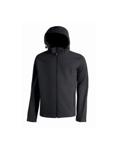 U-POWER CY289BC-S - Veste en tissu Soft Shell KYRA Black Carbon