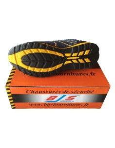 Baskets de sécurité grises/jaunes BJS 2