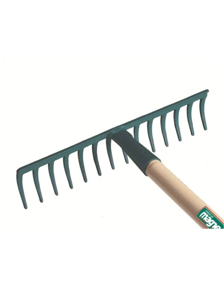 Râteau à douille soudée dents courbes Magne