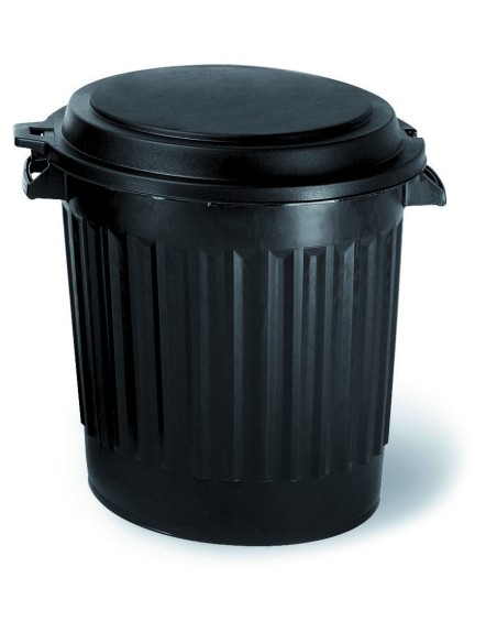 Poubelle plastique avec couvercle Magne