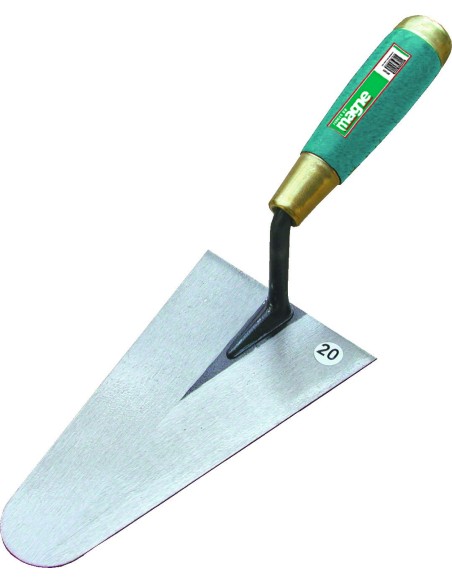 Truelle italienne pro ronde acier Magne