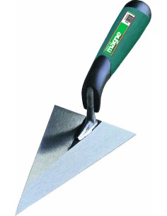 Truelle italienne ergo triangulaire acier Magne