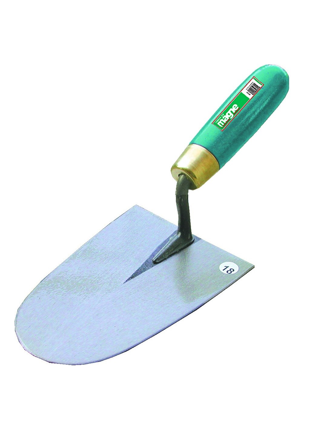 Truelle Stuccateur Inox 10x13 Cm - Pour Enduits Et Lissages - Manche Confortable - Usage Professionnel Ou Averti