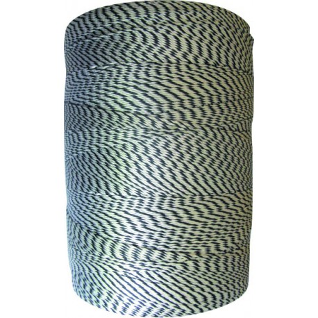 Cordeau polyamide en rolls tirefil câblé bi-colore Magne