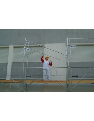 Échafaudage L 15m x h 8m 160 m2 F3000