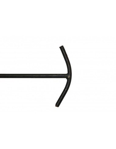 Piquet fer Ø 14 mm avec protection demi-cercle
