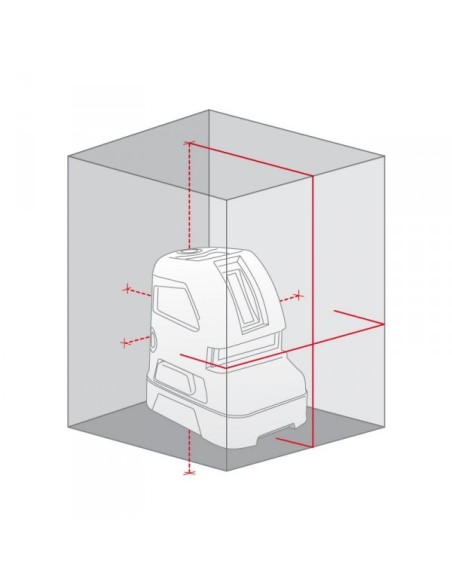 Niveau auto. de poche laser intérieur / extérieur