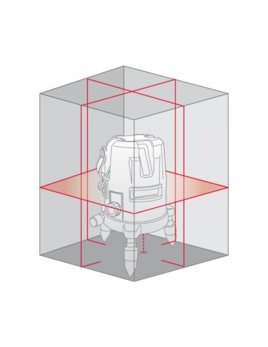 Niveau auto. laser intérieur / extérieur