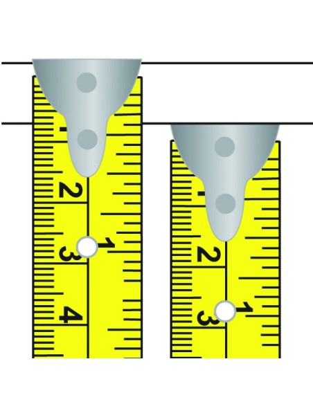 Mètre 3 m x 16 mm - auto-bloquant