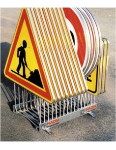 Rack sur roulettes 16 panneaux 2