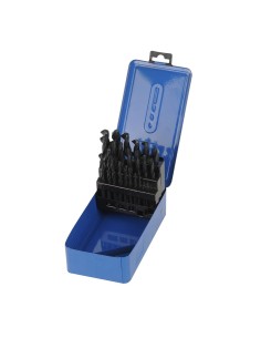 Cassette de 25 mèches acier rapide HSS-R