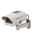 Caméra de surveillance factice solaire avec LED - 614458 - Silverline